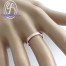 แหวนทองสีชมพู พิ้งค์โกลด์ แหวนเกลี้ยง แหวนแต่งงาน  -  R1005PG-18K